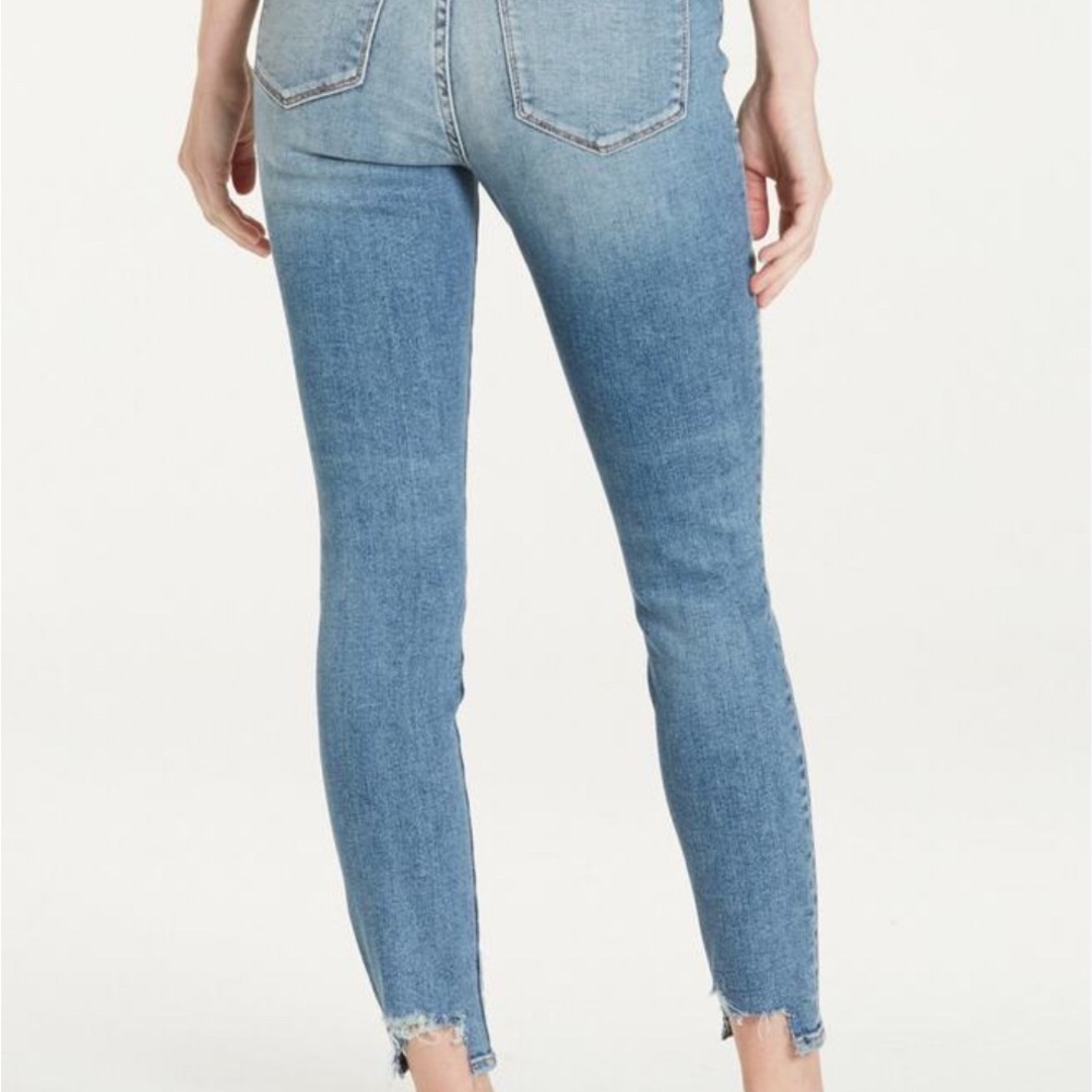 Dear John SZ 25 Olivia Super High Rise Skinny Jeans & Black XS Pink joggers